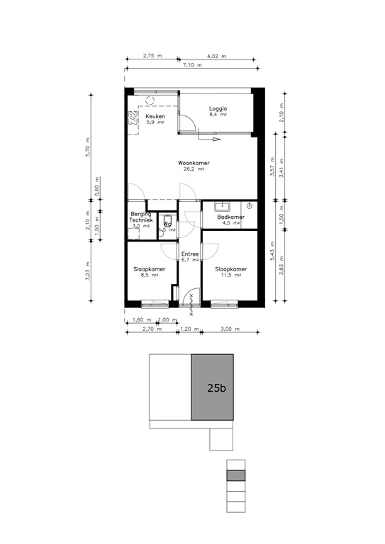 mediumsize floorplan